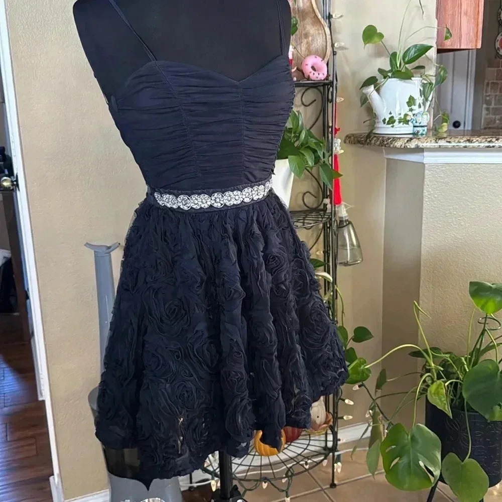 Trixxi Navy Dress